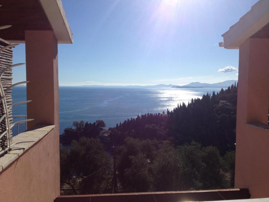 Maria Corfu Loustri Hotel Gimari Exterior photo