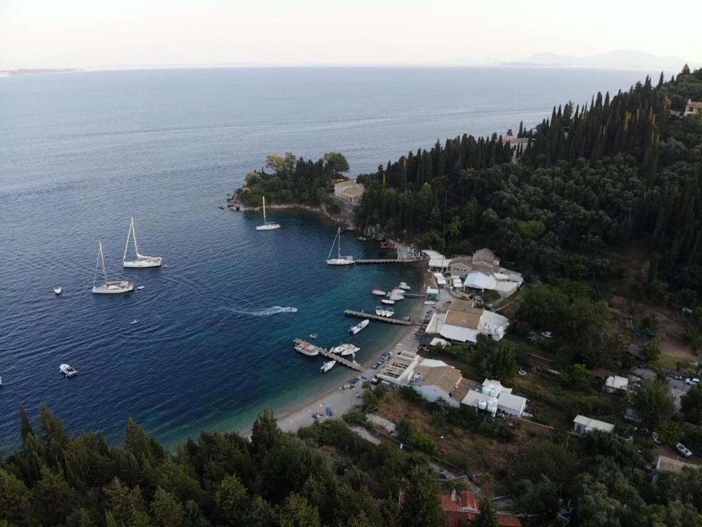 Maria Corfu Loustri Hotel Gimari Exterior photo